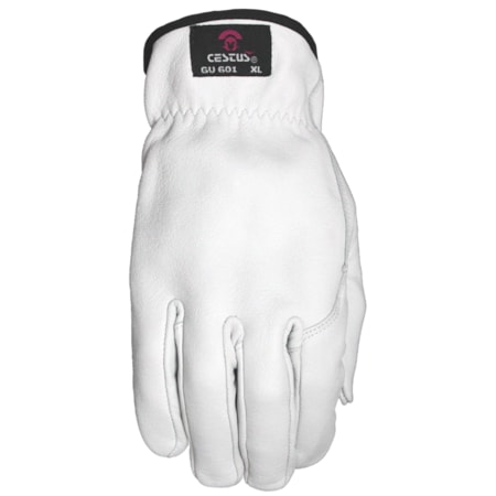 Cestus ANSI Cut A5 Leather Work Gloves, XL, PR GU601-XL